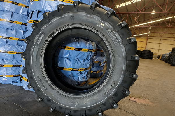Tractor Tyre 20.8-38 Detail showing
